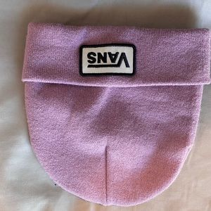 purple vans beanie